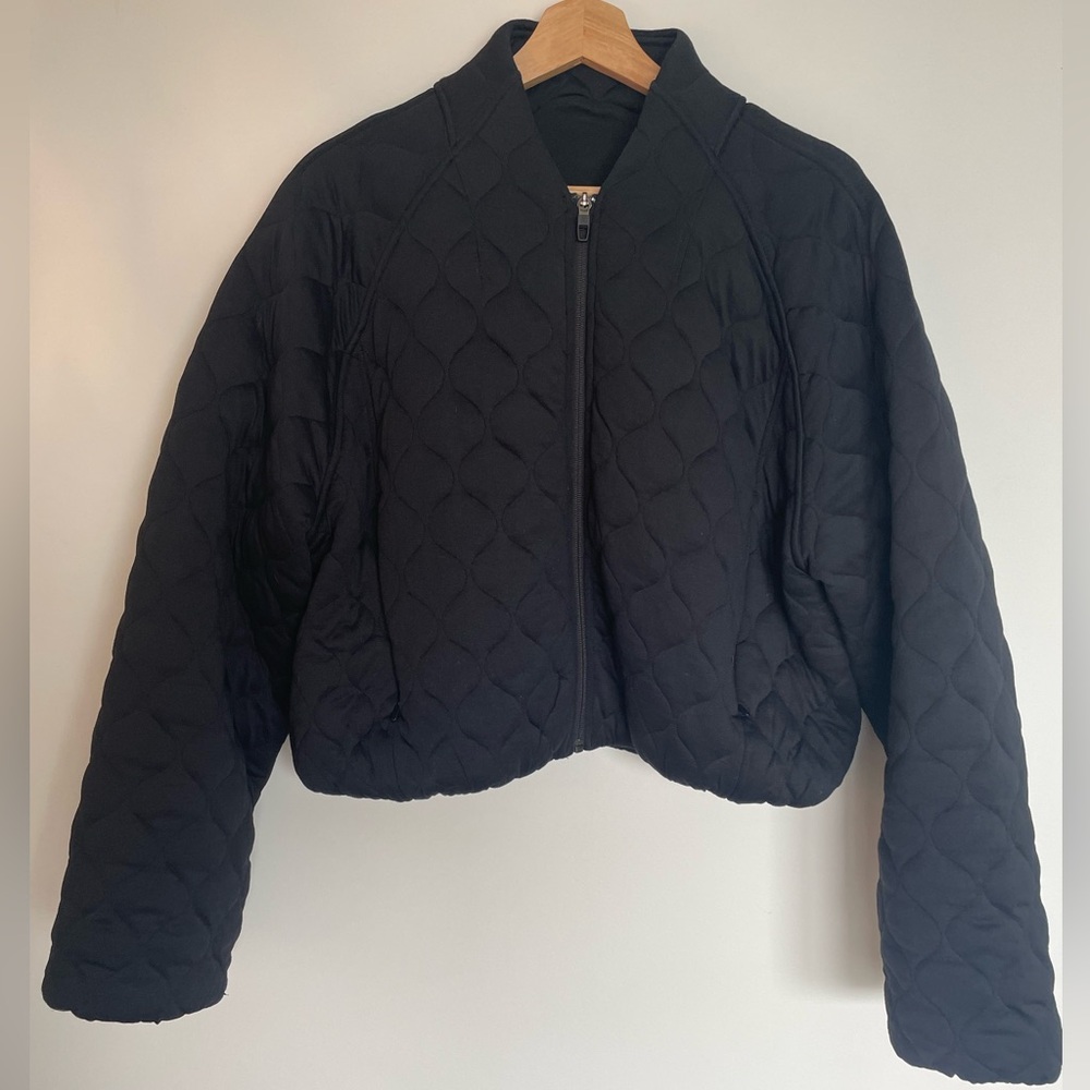 Lululemon Quilted Bomber Jacket